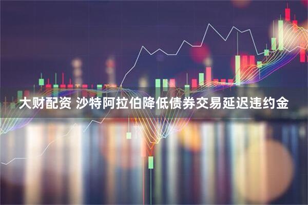大财配资 沙特阿拉伯降低债券交易延迟违约金