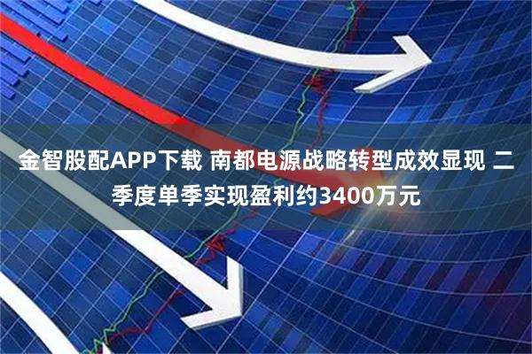 金智股配APP下载 南都电源战略转型成效显现 二季度单季实现盈利约3400万元